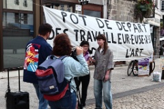 Pot de depart des Travailleurs euses de la Culture  024 * 6000 x 4000 * (7.87MB)